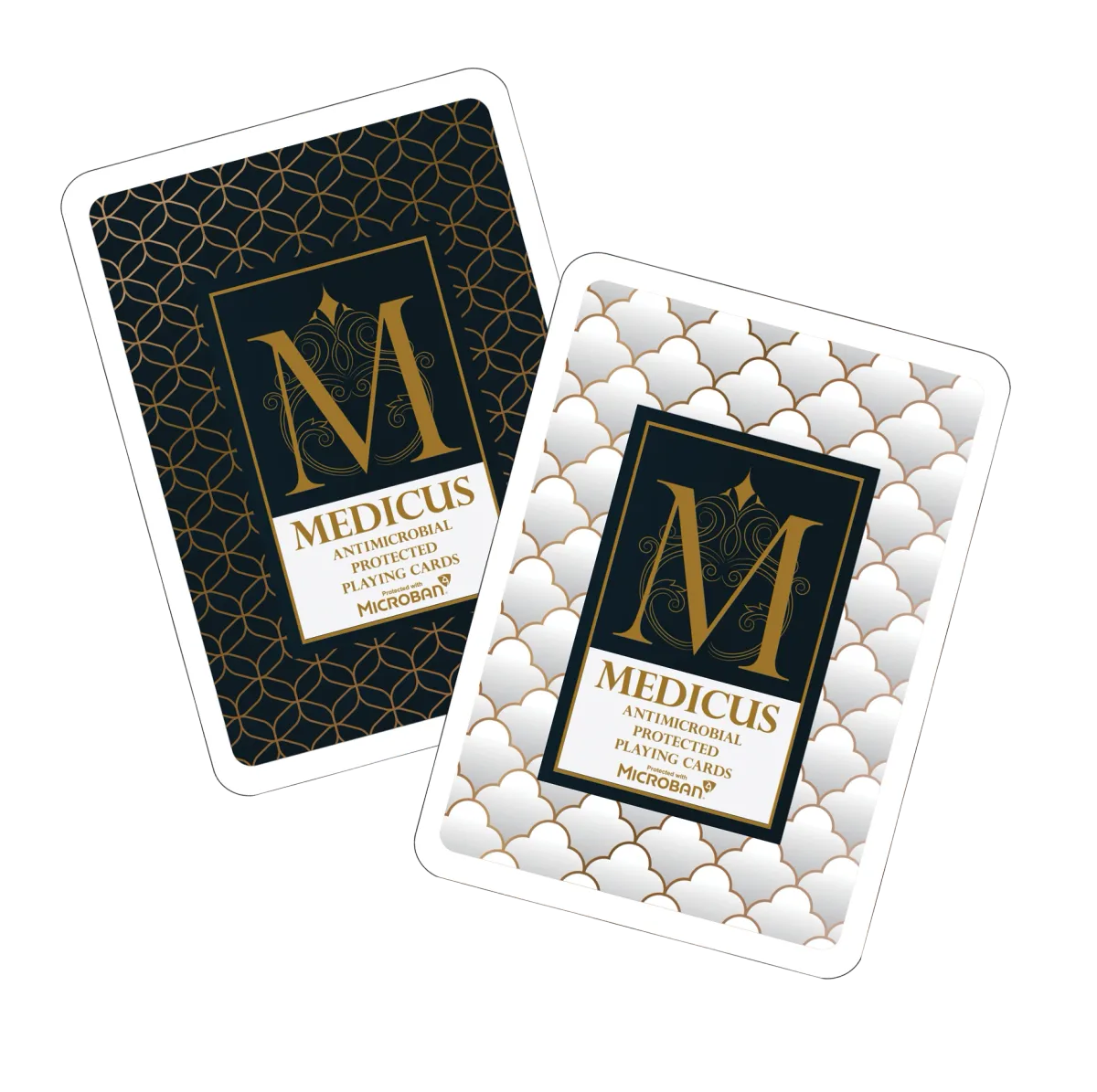 Casino Grade Playing Cards Poker- Box Set Medicus with Antimicrobial Microban® Protected