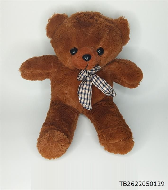 Plush Dark Brown Teddy Bear
