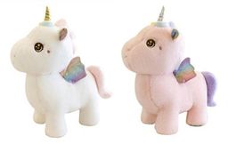 Plush Unicorn with Wings Pillow