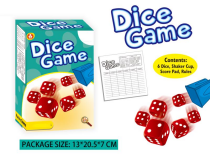 Desktop and Travel Games the Dice Game