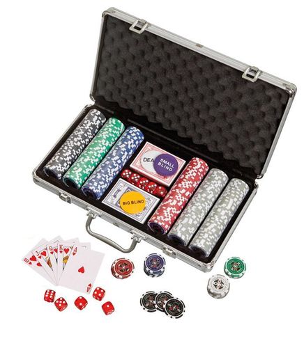 Casino Poker Chips Set of 500 11.5 Gram Dice Style Clay Casino Poker Chips W/ Aluminum Case