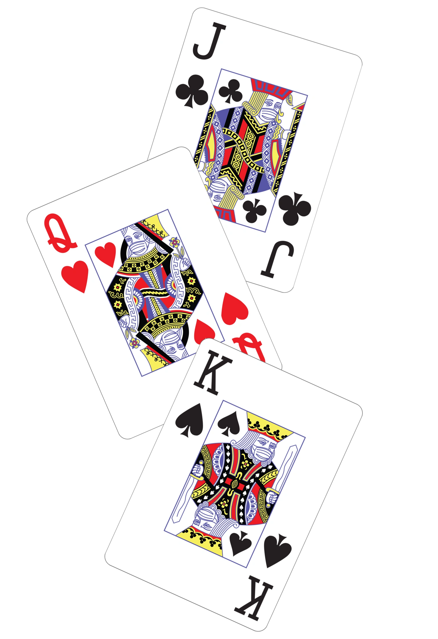 Casino Grade Playing Cards Poker and Blackjack Antimicrobial coated  w/ Microban®12 Decks